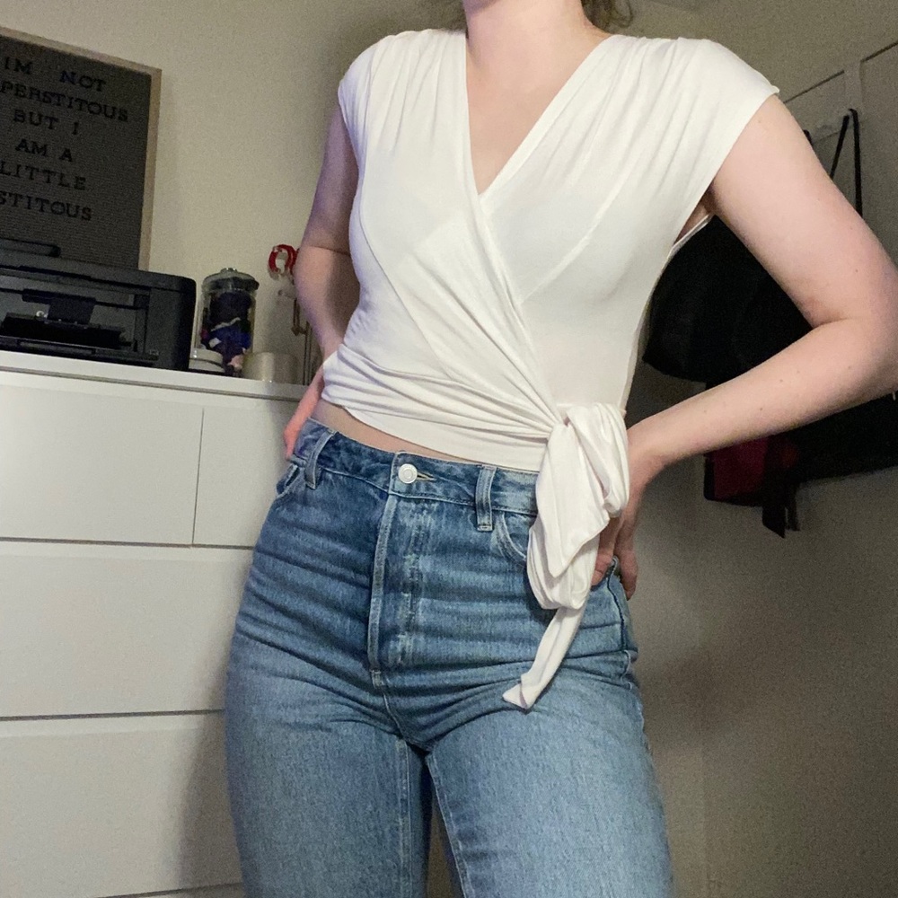 2/$30 Forever 21 Wrap top